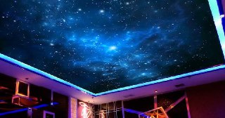 Натяжной потолок звездное небо Гагарин, цена от 5201 руб.